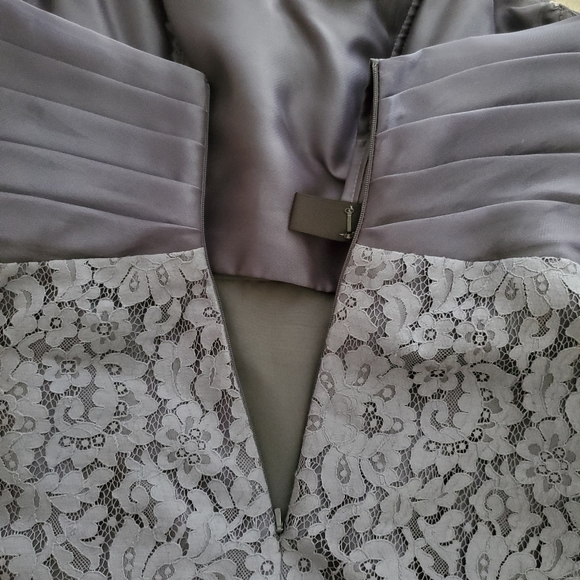 Gorgeous Graphite Strapless Dress - Picture 16 of 16